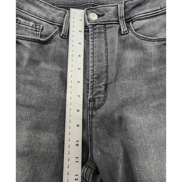 Old Navy Jeans Womens 10 Gray Extra High Rise Rockstar Super Skinny 360 Stretch - Picture 9 of 12